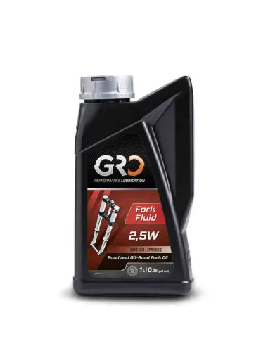 ACEITE GRO HORQUILLA SAE 2,5W - 1 LITRO