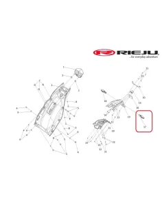 INTERMITENTE TRASERO LH RIEJU AVENTURA RALLY 307