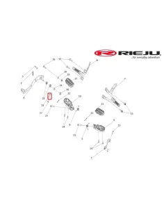 TORNILLO M6x20 RIEJU AVENTURA RALLY 307