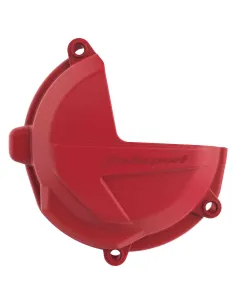 PROTECTOR TAPA EMBRAGUE POLISPORT BETA RR 250/300 18-24 X-TRAINER 300 18-25 ROJA