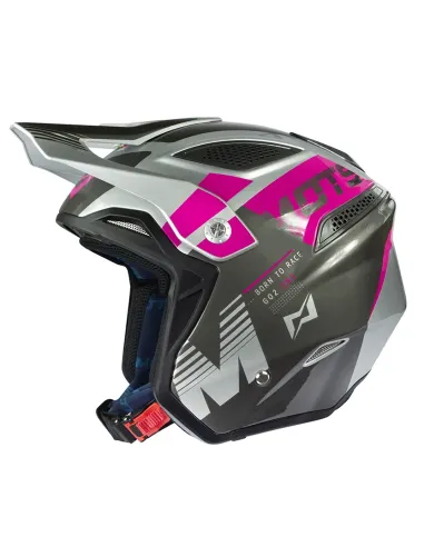 MOTS|CASCO MOTS TRIAL GO2 ROSA