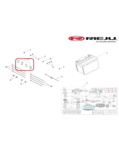 RELE RIEJU AVENTURA RALLY 307