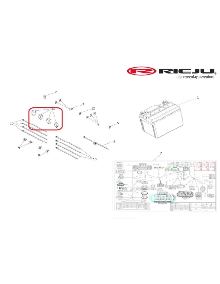RELE RIEJU AVENTURA RALLY 307