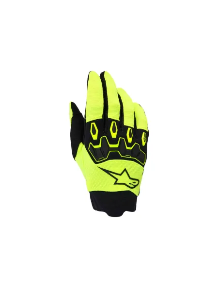 GUANTES ALPINESTARS FULL BORE V2 NEGRO AMARILLO FLUOR