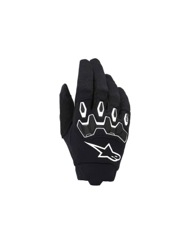 GUANTES ALPINESTARS FULL BORE V2 NEGRO BLANCO