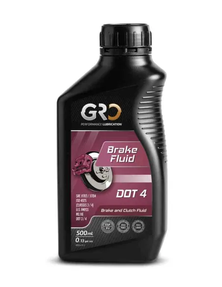 LIQUIDO DE FRENOS GRO DOT 4 - 500ML