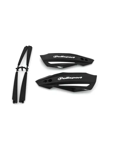 REPUESTO PLASTICO PARAMANOS POLISPORT BULLIT NEGROS