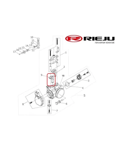 INYECTOR BOSCH 028015842Z RIEJU MR 300i