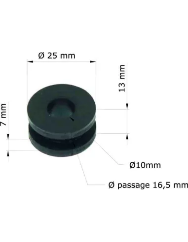SILENTBLOCK SILENCIOSO TOURMAX HONDA CR 125 90-99