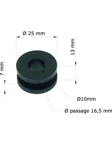 SILENTBLOCK SILENCIOSO TOURMAX HONDA CR 125 90-99