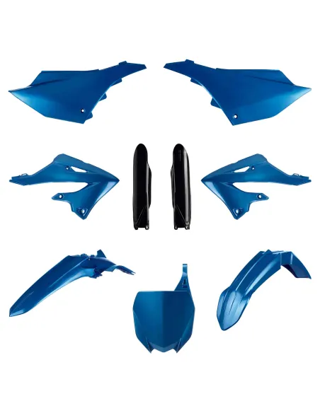 KIT PLASTICOS POLISPORT YAMAHA YZ 125/250 22-25 AZUL METAL FLOW