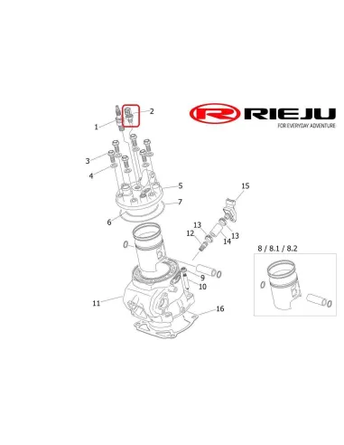 SENSOR TEMPERATURA M10x125 RIEJU MR 2025 300i