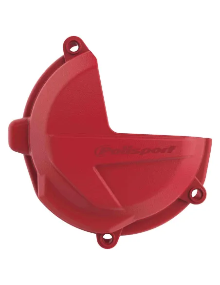 PROTECTOR TAPA EMBRAGUE POLISPORT BETA RR 250/300 18-24 X-TRAINER 300 18-25 ROJA