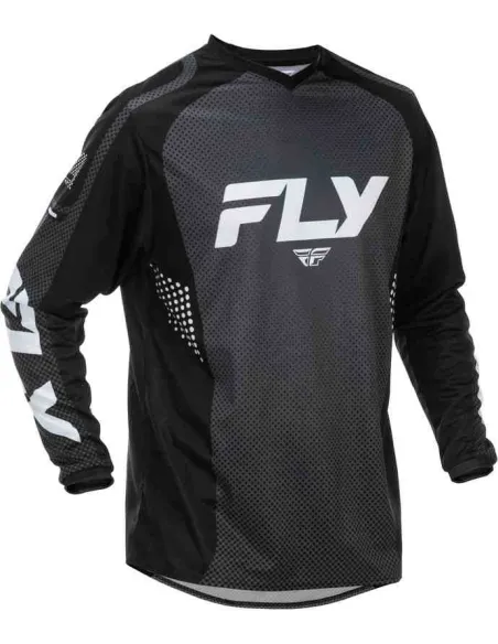 CAMISETA FLY RACING F-16 NEGRO BLANCO