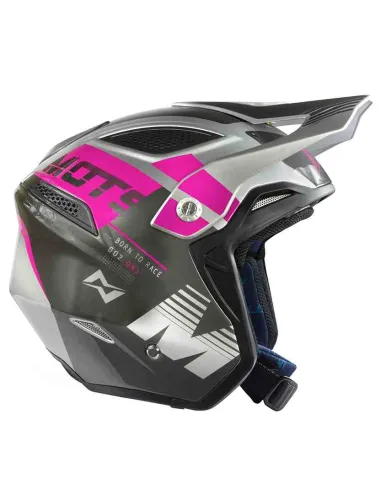 CASCO MOTS TRIAL GO2 ROSA