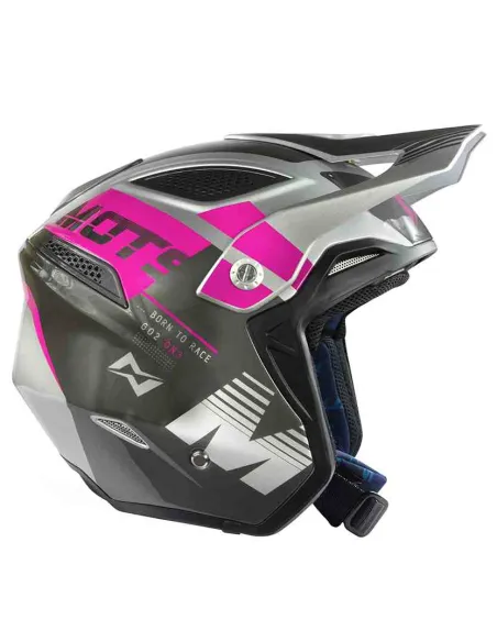 CASCO MOTS TRIAL GO2 ROSA