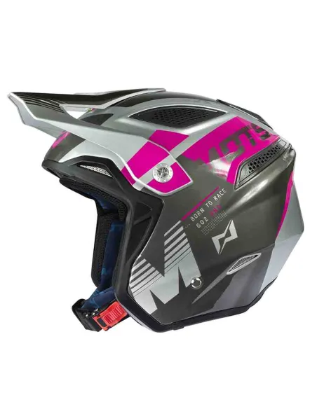 CASCO MOTS TRIAL GO2 ROSA