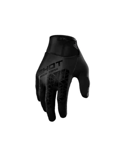 GUANTES SHOT VISION TECH NEGRO