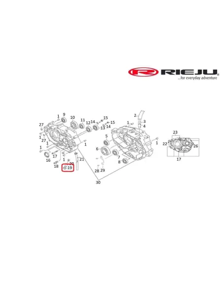 TORNILLO VACIADO ACEITE RIEJU AVENTURA RALLY 307