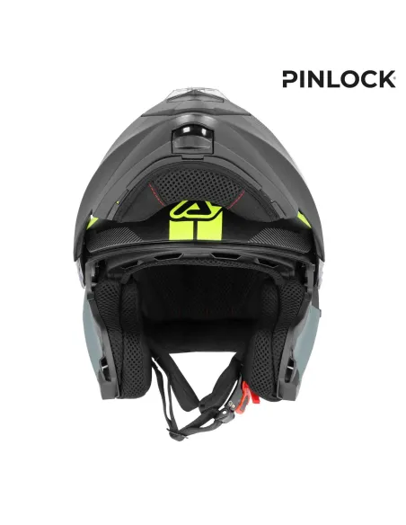 CASCO MODULAR ACERBIS SEREL NEGRO AMARILLO FLUOR