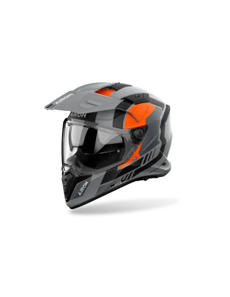 CASCO AIROH BANDIT HORN NARANJA MATE