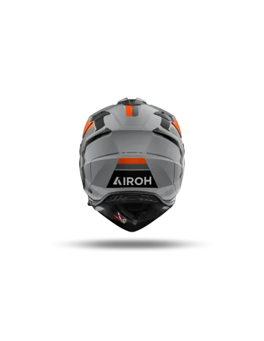 CASCO AIROH BANDIT HORN NARANJA MATE