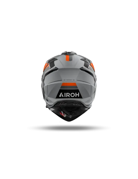 CASCO AIROH BANDIT HORN NARANJA MATE