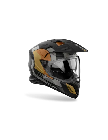 CASCO AIROH BANDIT HORN ORO MATE