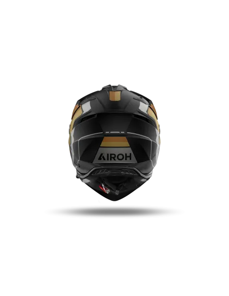 CASCO AIROH BANDIT HORN ORO MATE
