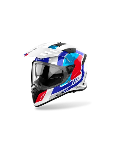 CASCO AIROH BANDIT HORN BLANCO GLOSS