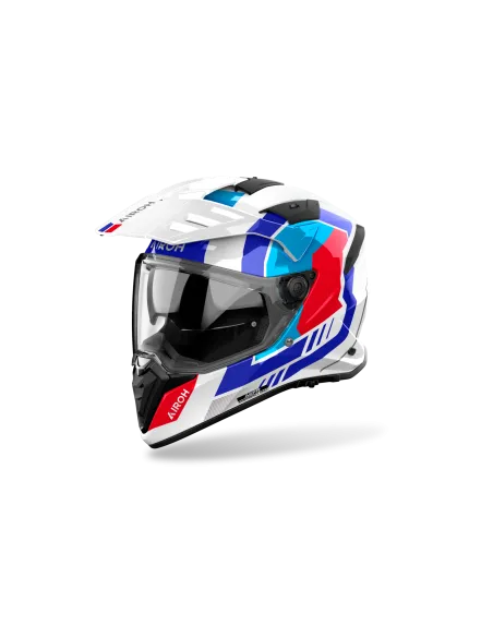 CASCO AIROH BANDIT HORN BLANCO GLOSS