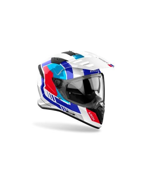 CASCO AIROH BANDIT HORN BLANCO GLOSS