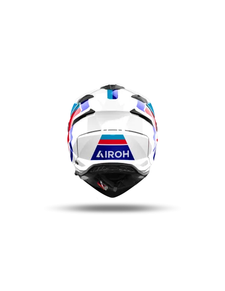 CASCO AIROH BANDIT HORN BLANCO GLOSS