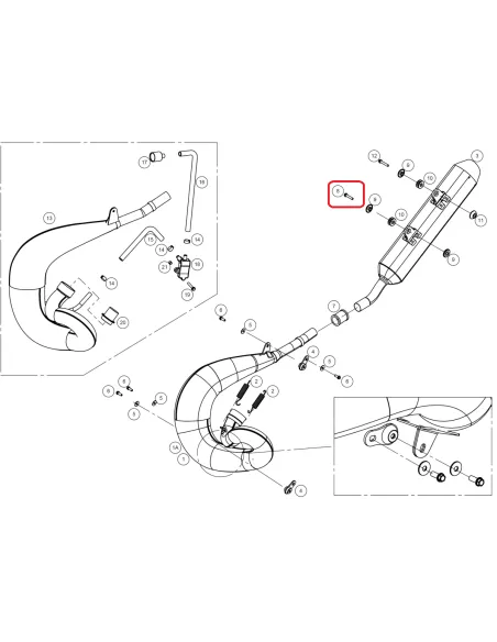TORNILLO ESPECIAL DIN 6921 Hex.8 TX30 M6x30 Fil.20 Cal.10.9 GEOMET