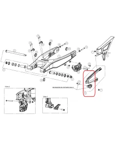KIT PATIN BASCULANTE GAS GAS EC 18-19 RIEJU MR 250/300 21-