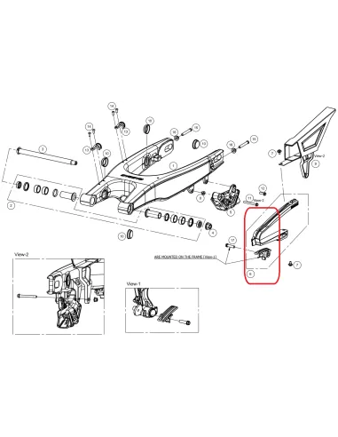 KIT PATIN BASCULANTE GAS GAS EC 18-19 RIEJU MR 250/300 21-