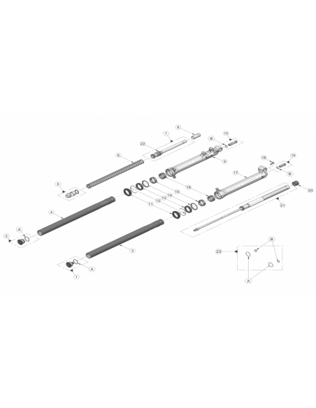 CONJUNTO TORNILLO BOMBA HIDRAULICA