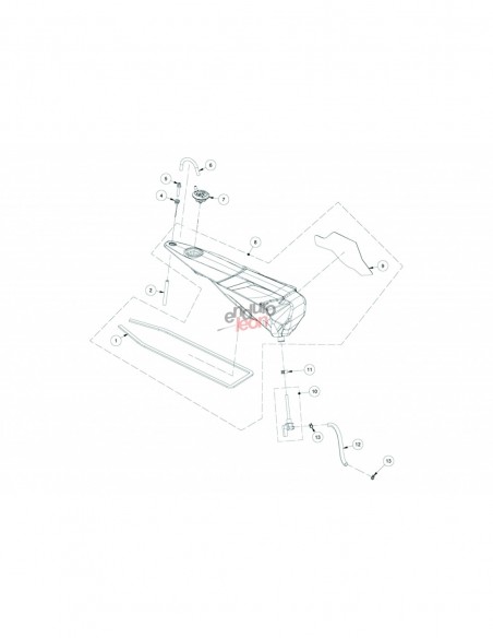 TUBO GASOLINA TRIAL RACING 2013