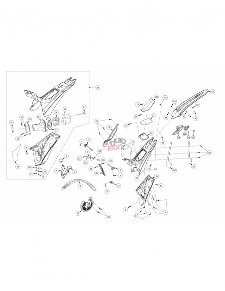 TORN.PINZA FRENO DEL.INF 8x1.25x36.5