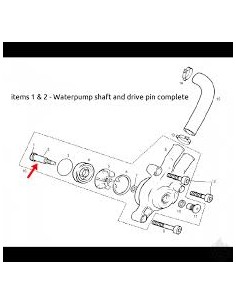 EJE BOMBA DE AGUA GAS GAS TRIAL SXXI