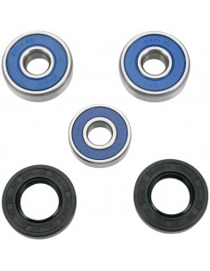 KIT RODAMIENTOS RUEDA DELANTERA KAWASAKI KX 65 00-18 KX 85 01-18 + RUEDA TRASERA KX 65 00-18