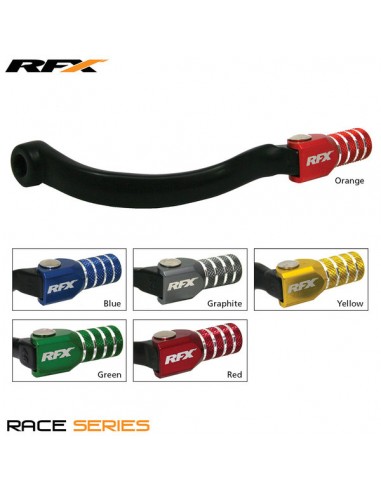 PEDAL DE CAMBIO RFX HONDA CR 125 83-07 CR 250 88-91 NEGRO ROJO