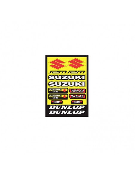HOJA DE ADHESIVOS SUZUKI