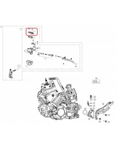 TAPA BOMBA DE EMBRAGUE MAGURA ACEITE MINERAL GAS GAS EC