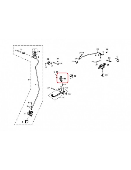 BOMBA DE EMBRAGUE GAS GAS TRIAL LIQUIDO DE FRENOS