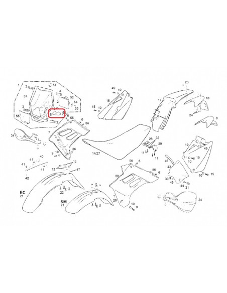 GUIA LATIGUILLO ROJA