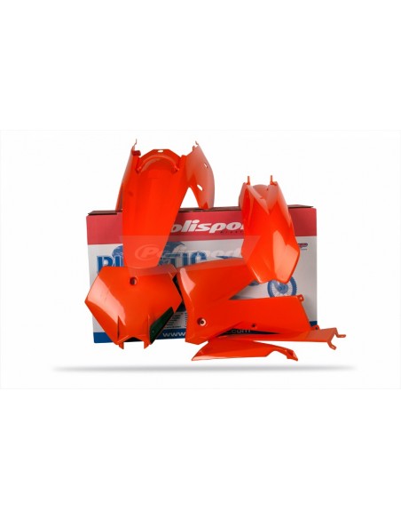 KIT PLASTICOS POLISPORT KTM EXC/EXC-F 05-07 SX 05-06 XC/XC-F 06-07 OEM COLOR