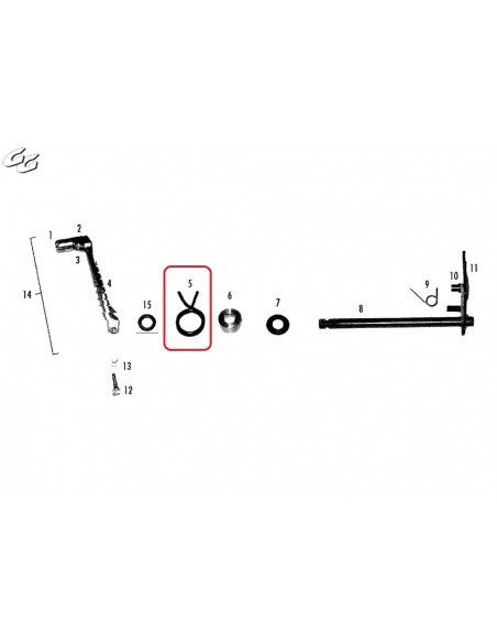 MUELLE RETORNO SELECTOR GAS GAS