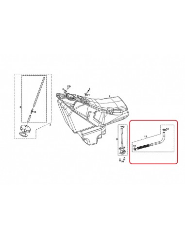 TUBO DE GASOLINA EC STANDARD 200/250/300 13-17