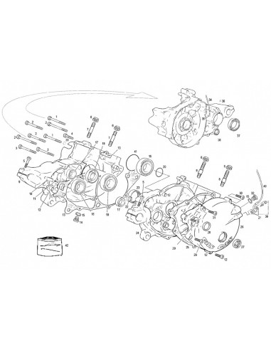 CONJUNTO RODAMIENTO CIGUEÑAL Y TORICAS TRIAL GAS GAS